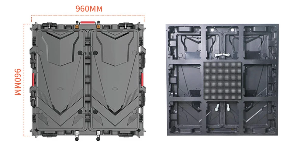 LED billboard 960×960 cabinet reference