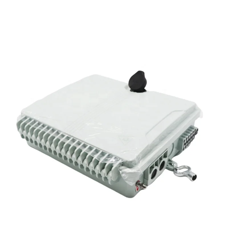 FTTH Outdoor Indoor 12 Core Fiber Optic Distribution Box 12 Port ODF 12C ODP Home Access Termination Box