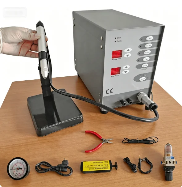 TEBAK Compact Portable Jewelry-making Equipment 220V Gold and Silver Component Pulse Argon Arc Welding Machine
