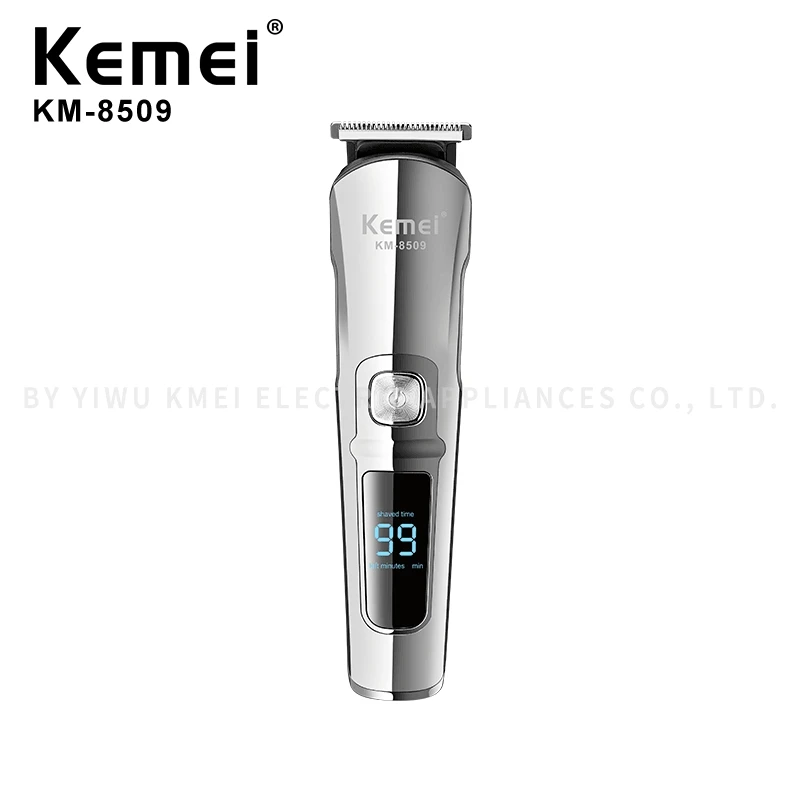 Kemei KM-8509 ElectricプロフェッショナルメンズバリカンLED Kemei KM-8509 ElectricプロフェッショナルメンズバリカンLED