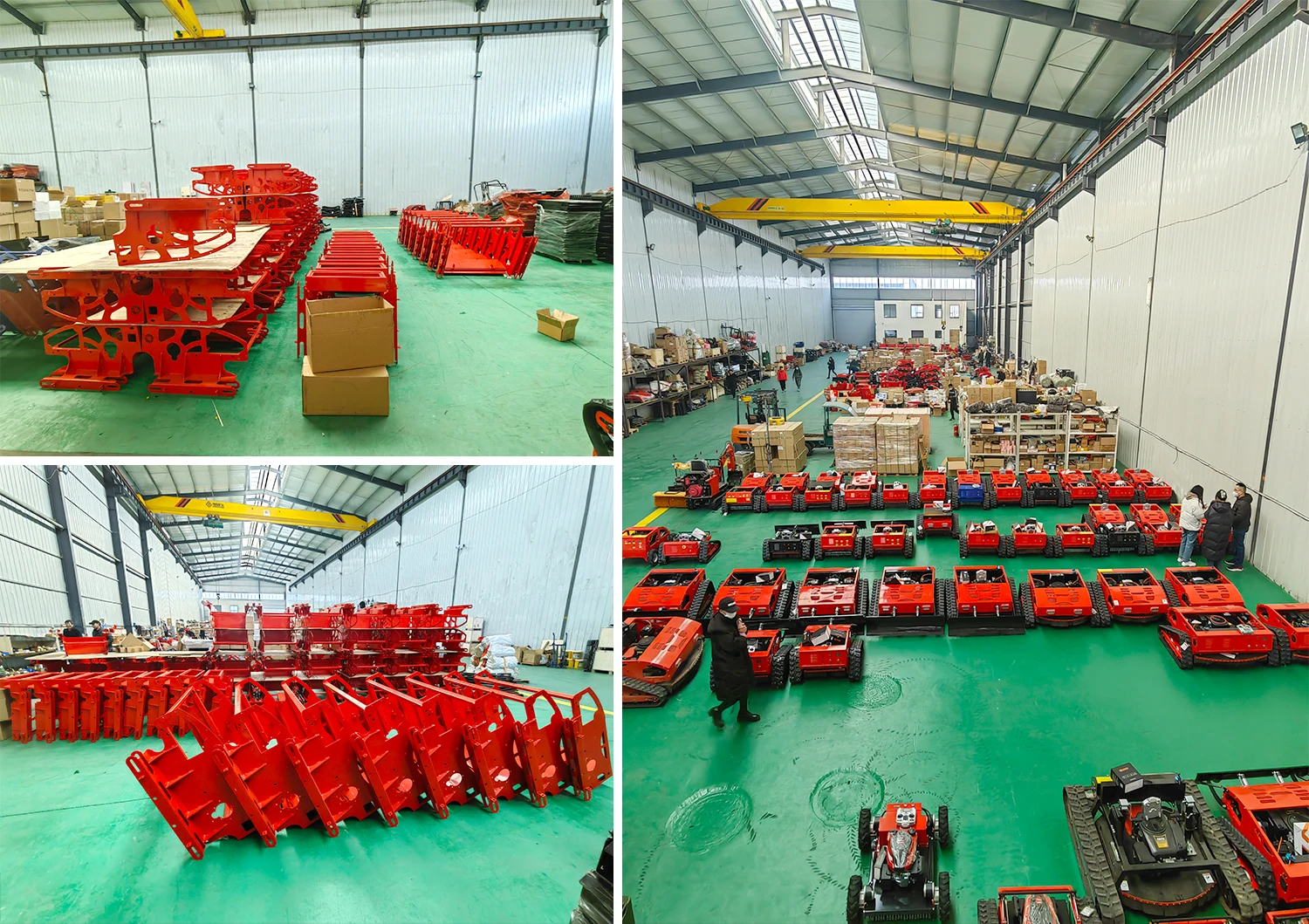 Lawn Tractor Crawler Robot Remote Control Grass Cutting Machine Lawn