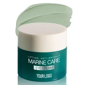 Premium Peptide Marine Water Eye Gel Cream Hyaluronic Acid Infused Wrinkle Smoothing Firming Treatment Collagen Eye Contour Care