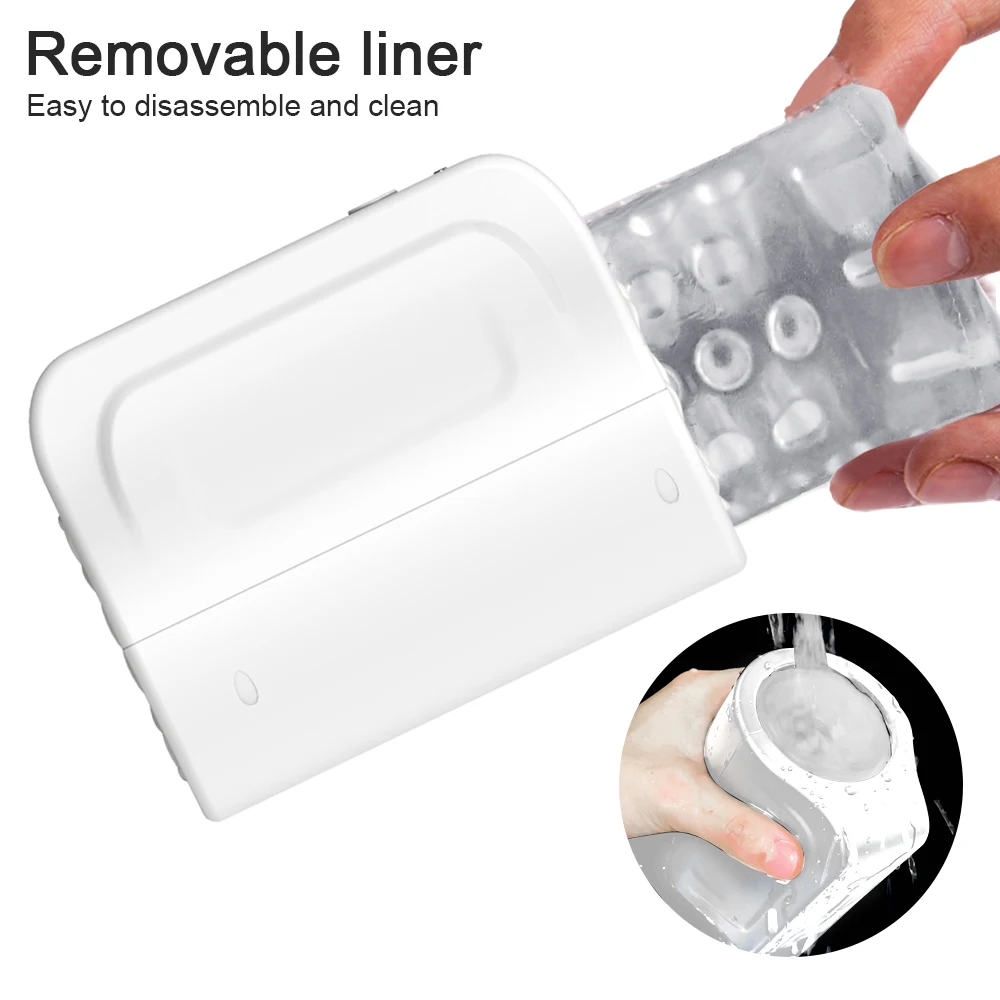 ALWUP Masturbator Automatic Rotating Male Masturbation Toys Toy for Man Sex Cup Men Masturbating Hands Free