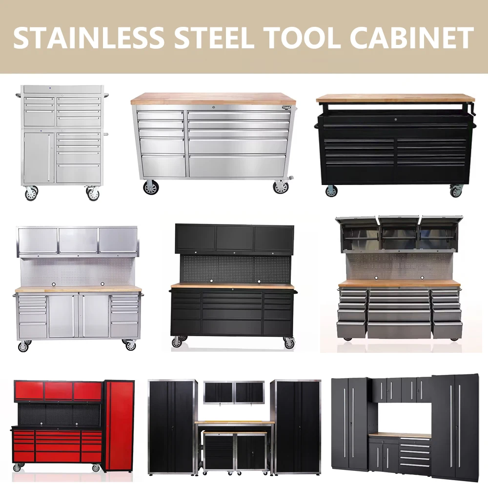 Hot Selling 96inch Tool Cabinet High Quality 430 Stainless Steel
