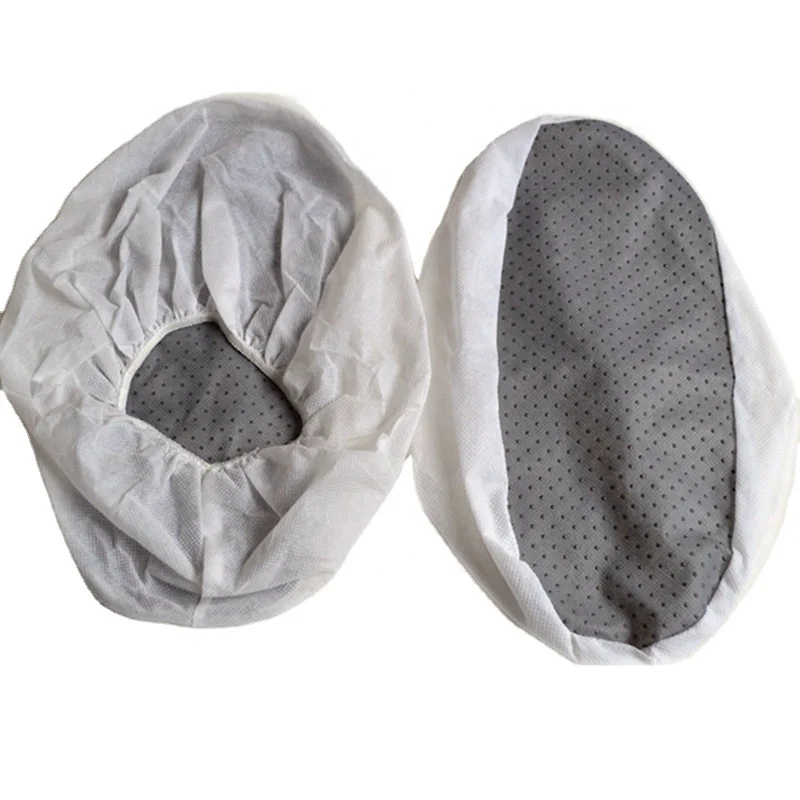 Non Woven Disposable Anti Skid Shoe Cover Shoe Cover factory