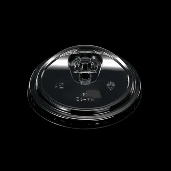 98mm Manufacturer Direct Sales High-quality Disposable Plastic Strawless Lids for Containers