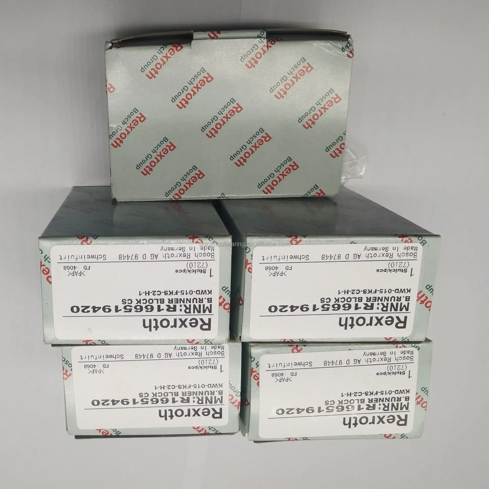 Rexroth Linear Guide Rail Ball Runner Block R166121310 R 166121310 ...