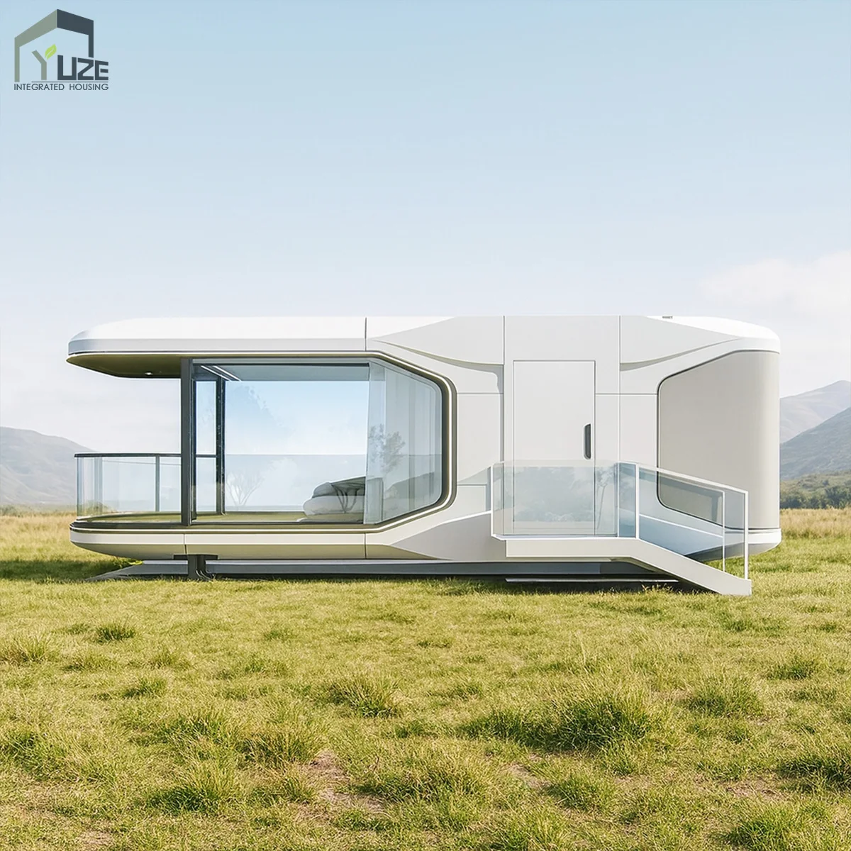 China Modern Capsule Manufacturer Modular Small Smart Prefab Capsule Houses for Australia