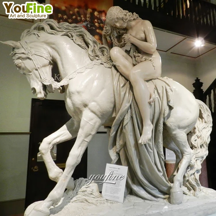 Classical Hand Carved Marble Lady Godiva Statue Sexy Girl Buy Marble Lady Godiva Statue Sexy