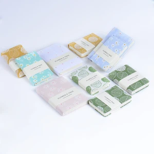 Hot Sale A5 Hardcover Fabric Printed Eco-Friendly Notebook Premium Diary Memo Travel Journal Belly Band for Journaling On-the-Go