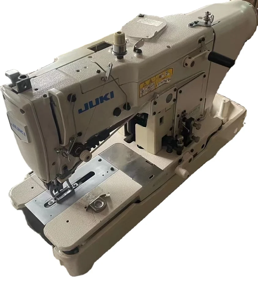 High Speed Used Japan Made Jukis 781D Straight Buttonhole with Direct Drive Sewing Machine Straight Buttonholing New Model 2022
