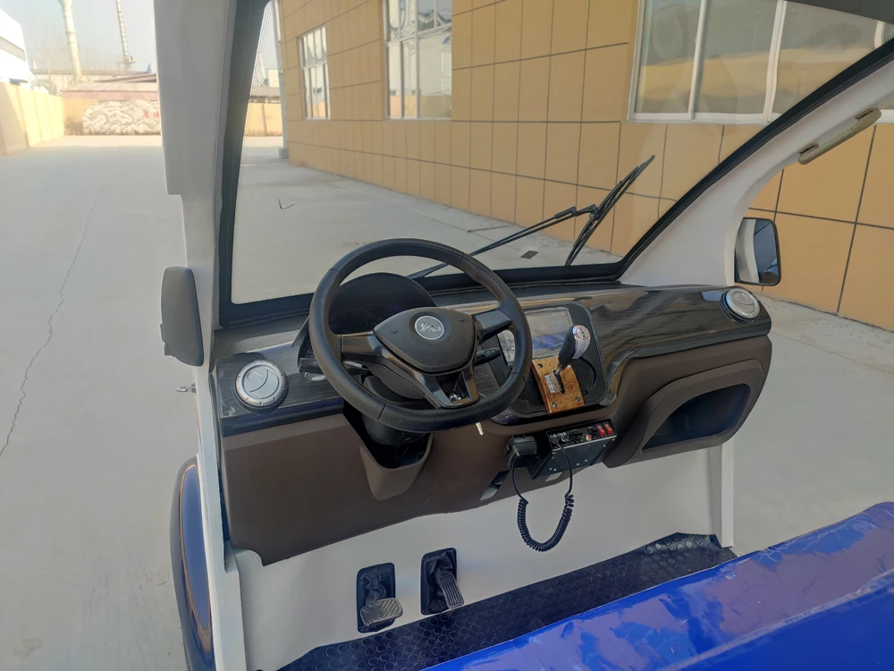 Специальная тележка для гольфа с низкой скоростью 5-местная электрическая патрульная