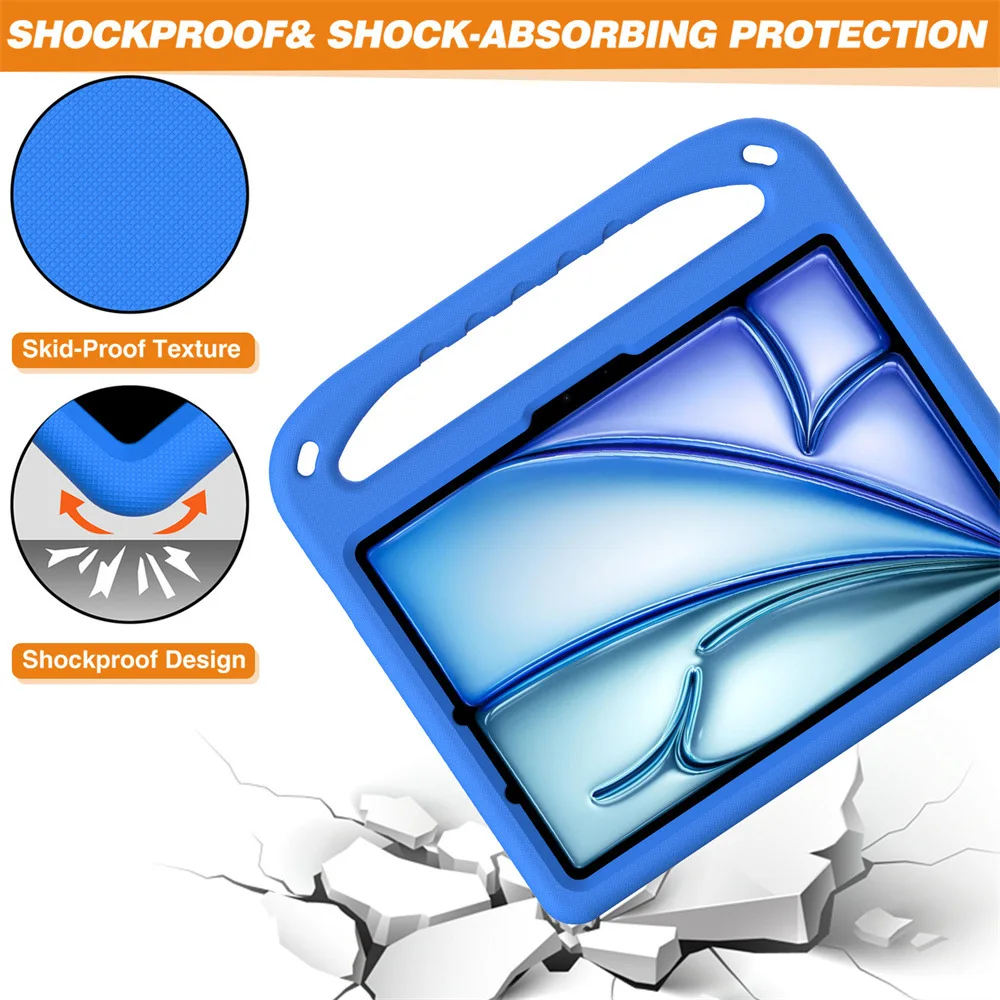 Eco-friendly Shockproof Tablet Case for iPad 11th 2025 A16 10th ...