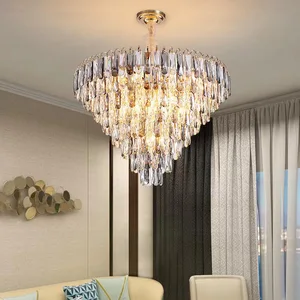 Oem Competitive Price Cristal Modern Chandelier Crystal Pendant Light for Indoor Decoration