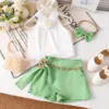 White green