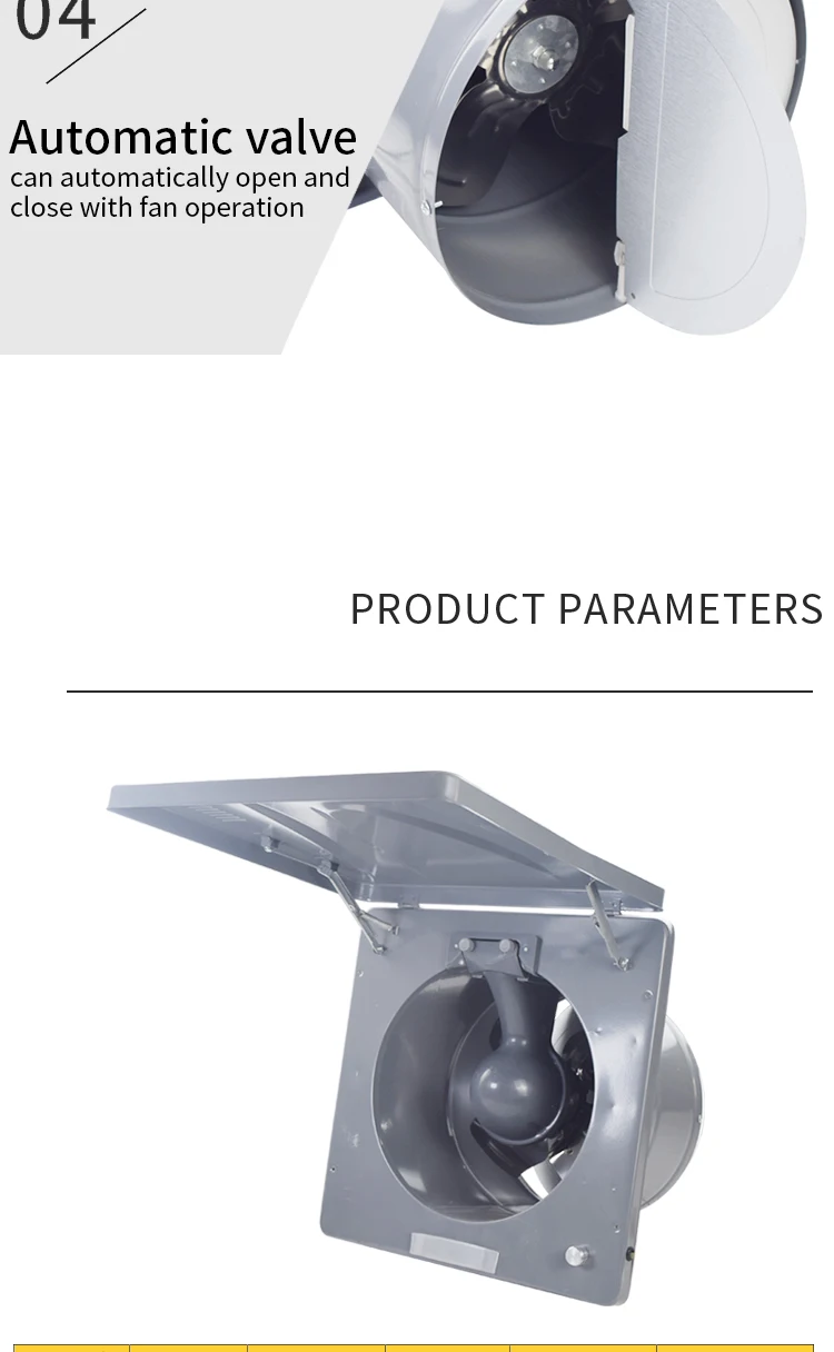 Strong Wind Ventilation Special Air Baffle Pure Copper Motor Durable