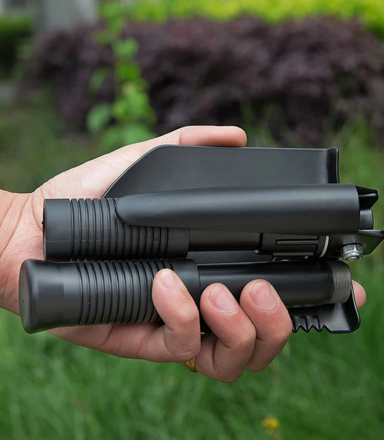 Multifunctionele opvouwbare schep voor outdoor camping en vissen_voghion.com