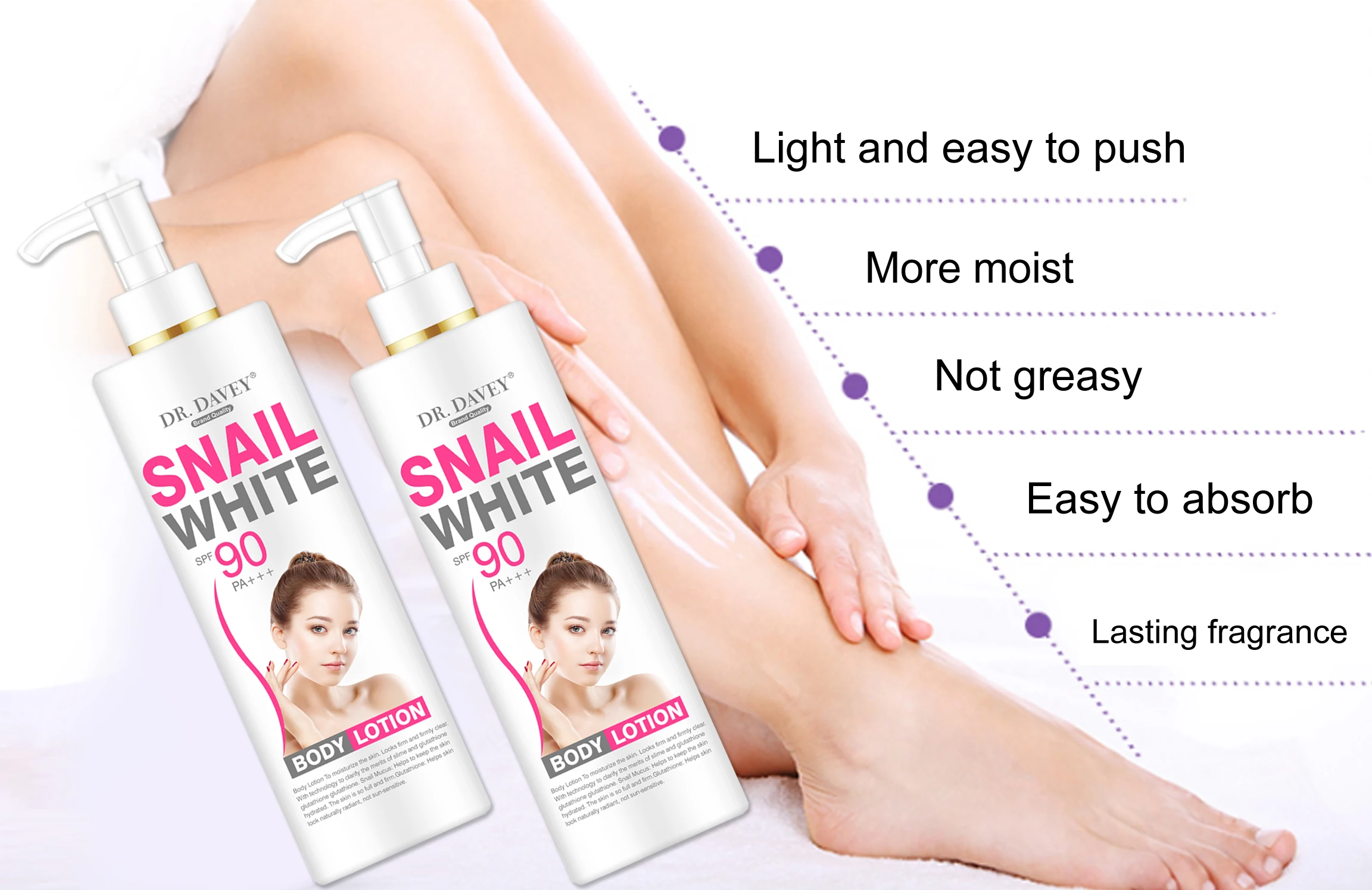 snail white spf 90