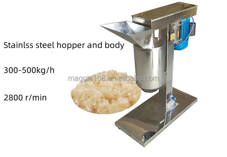 200V Commercial Mashed Potato Making Machine  Vegetable Crusher Chili Pepper Dry Chilli Grinding Machine