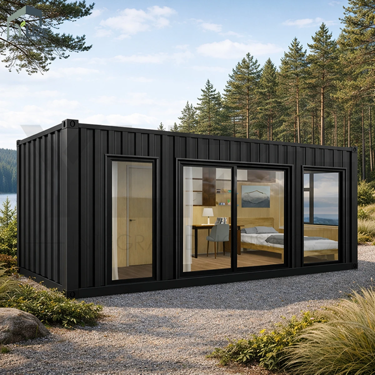 Custom Layout Modern 20ft Portable Cabin Mobile Modular Shipping Living Container Home House