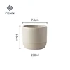 Beige-230ML (72 pièces/carton, emballage sécurisé)