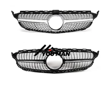 Front Car Grills Bumper Grills For Mercedes-Benz CLK 2015-2020 Year Grills For Mercedes-Benz W205