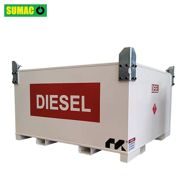 SUMAC Hot Sale 2000L 3000L Emergency Diesel Oil Storage Fuel Tank for Truck