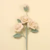 Snow Five3Head Barbie rose branch-Beige