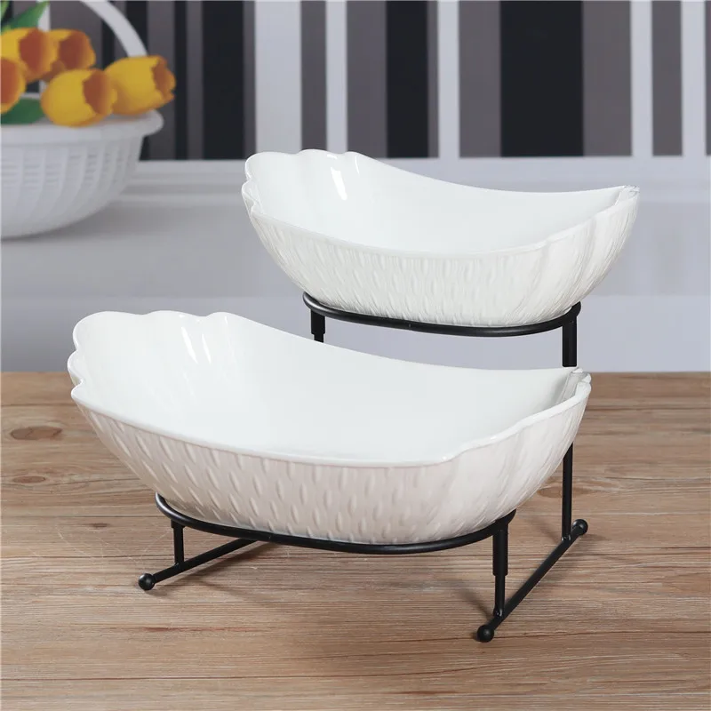 Fine Widely Used Unique Personalized Ceramic Fruit Bowl for Home Restaurant