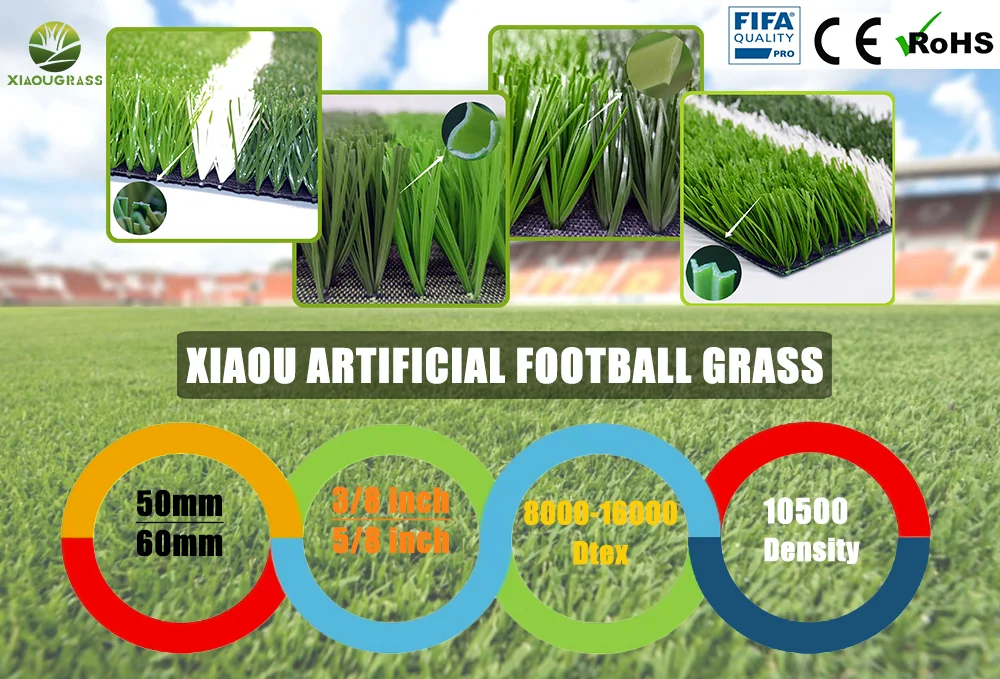 Turf Size XIAOU Turf Grass - Durable and High-Quality Football Pitch