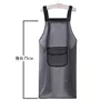 Cinturino nero satinato con tasca - 75 cm