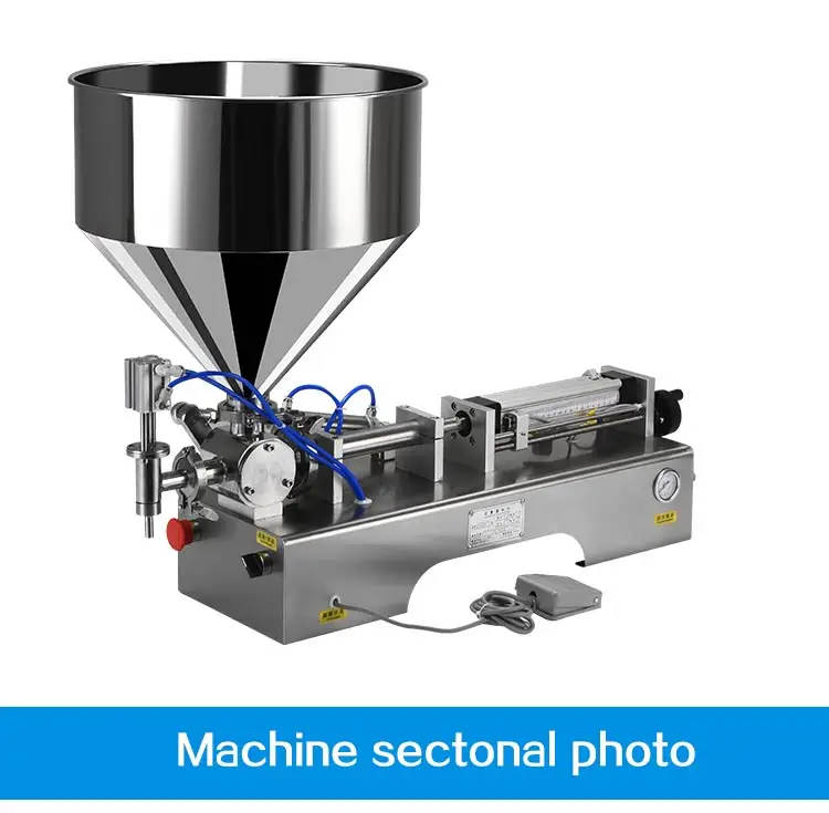 Semi Automatic Pneumatic Small Quantity Liquid Filling Machine for Beverage Chemical Cosmetic Liquor Chili Sauce Edible Oil