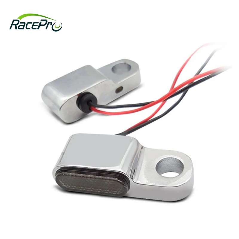 Racepro Motorcycle 3 LED Handle Bar Turn Signal Wholesale Motorcycle Universal  Handle  Bar Mount Turn signal for Harley