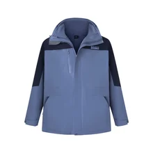 Low Cost Breathable Outdoor Workwear Jackets Coldproof with Color-Blocking Design