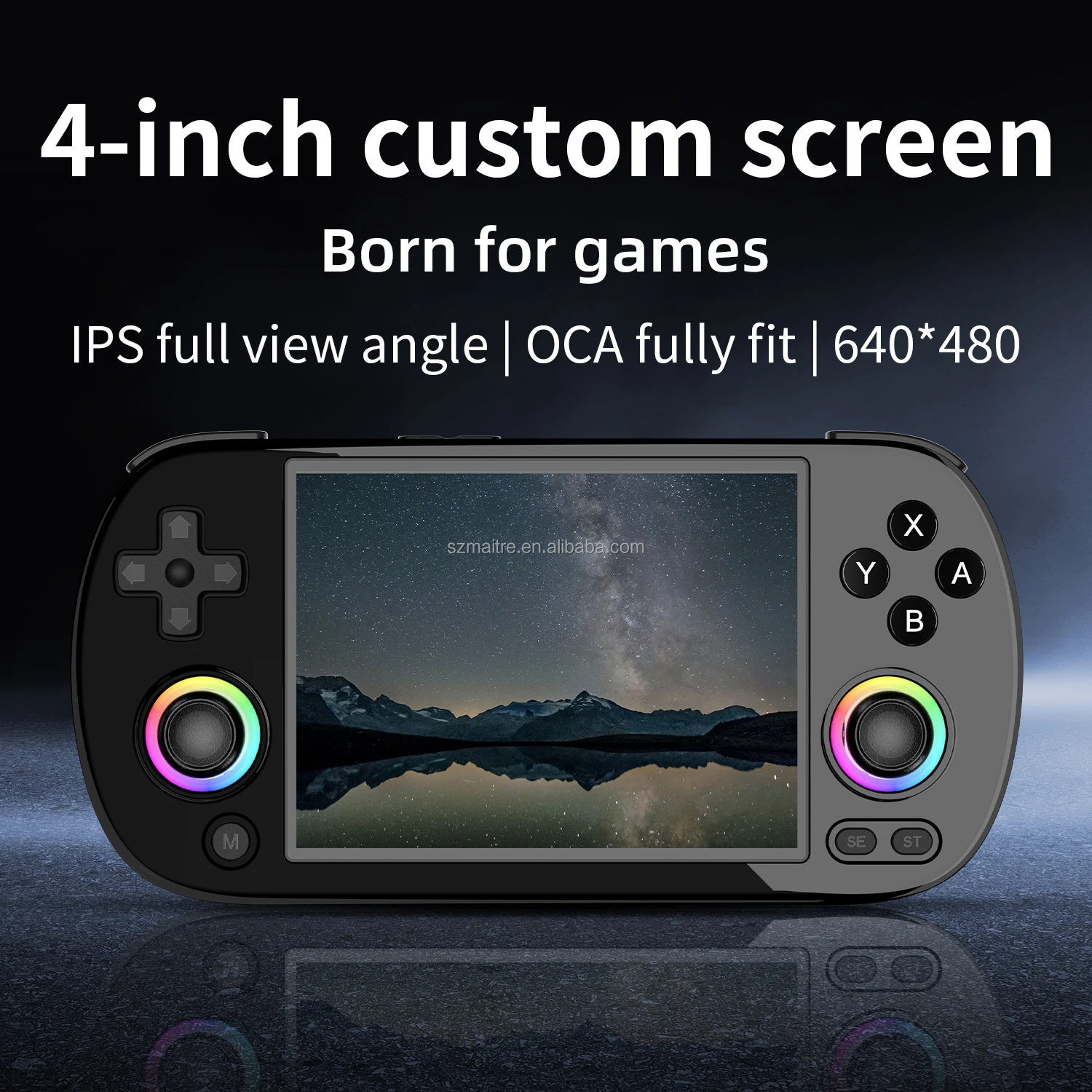 ANBERNIC RG40XX H Retro Game Console - 4 Inch Screen, 5G WIFI BT