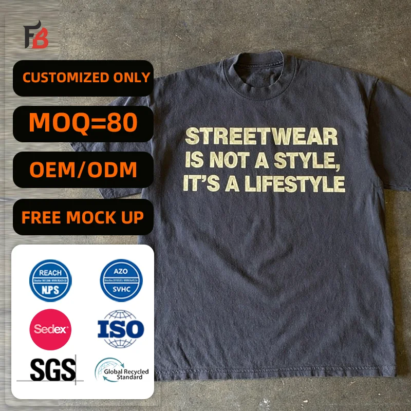 Custom DTF Printing Round Neck Knitted 100% Cotton Casual Short Sleeve T-Shirts 220 Grams with Regular Length