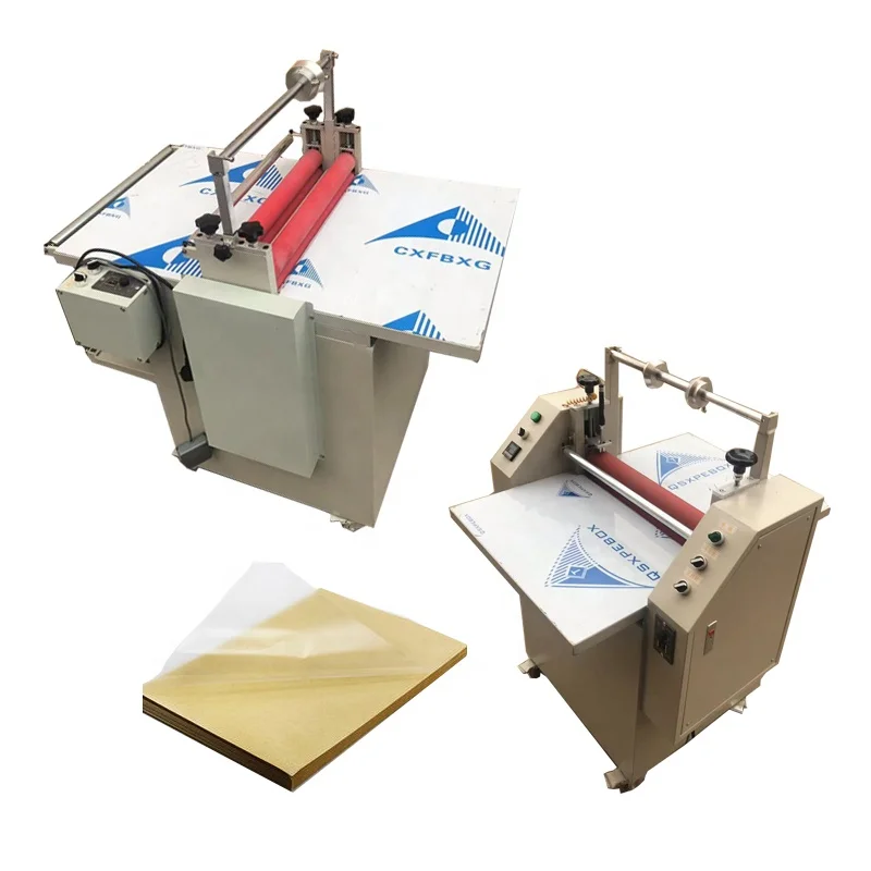 Машина для ламинирования картона с наклейками промышленная