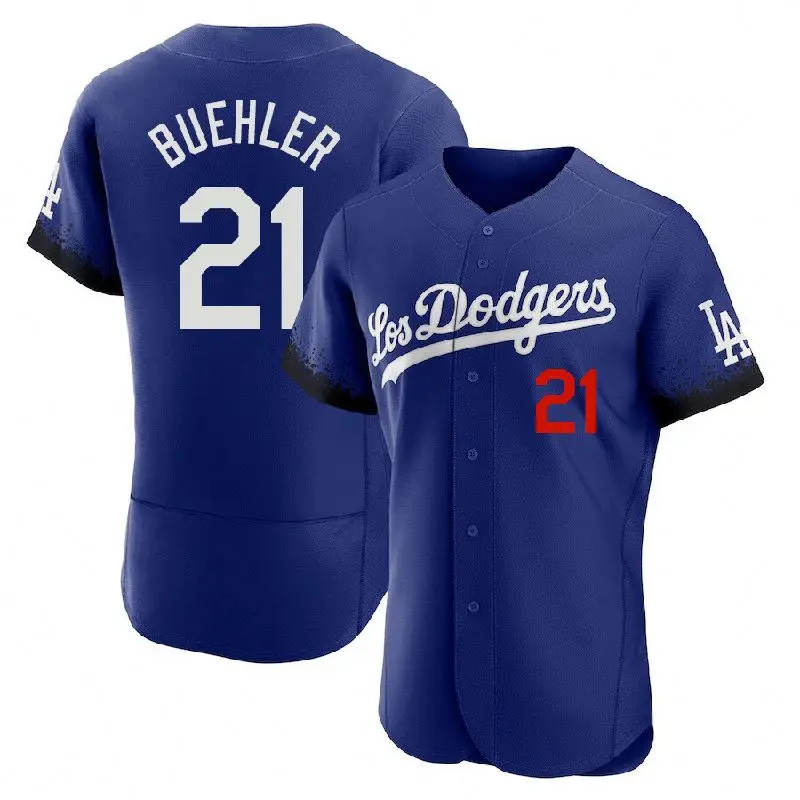 Wholesale Us Professional Baseball Uniform Men's La Los Angeles Dodgers  Mexico Team Jersey From m.