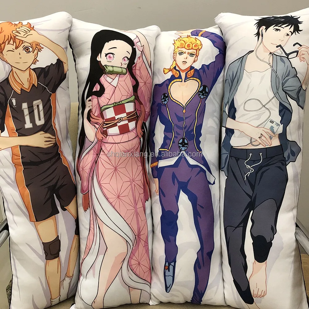 Anime Dakimakura Pillow Design Custom Anime Japanese Sex Cartoon Dakimakura Body Pillow Printing