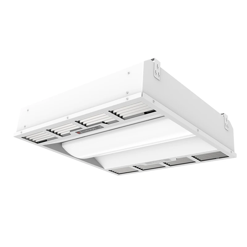 Светодиодная плоская панельная лампа 2 в 1 потолочный очиститель воздуха дезинфекция UVC для школы и