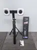 Noir avec une lumière ronde