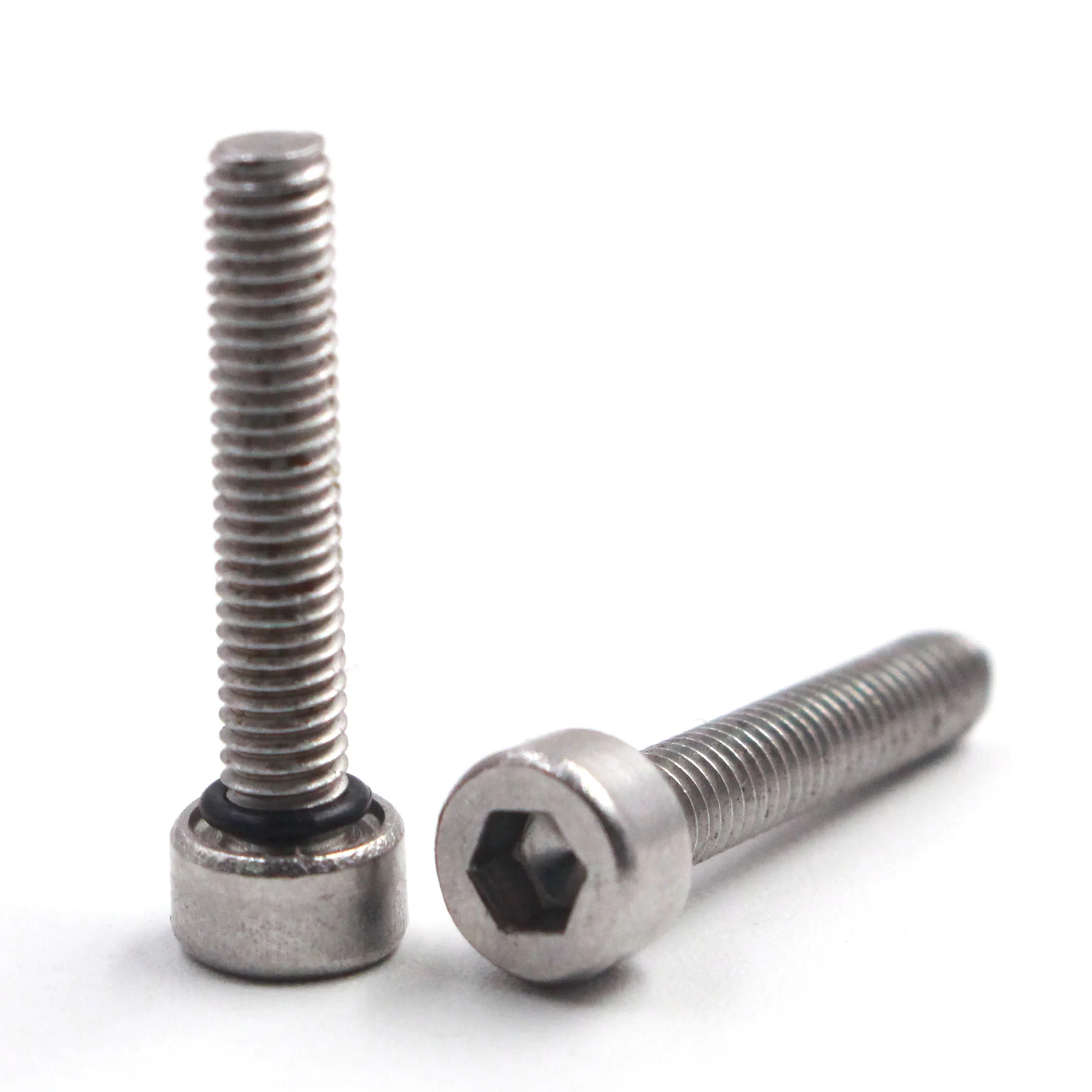 Viti A Bussola Con Testa Esagonale M3 M4 M5 M6 &ndash; Lega Di Alluminio Nero, Metriche, Chiave A Brugola