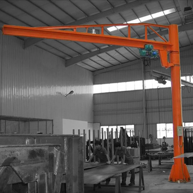 Column Pillar Type Remote Control 5 Ton 360 Degree Slewing Jib Crane