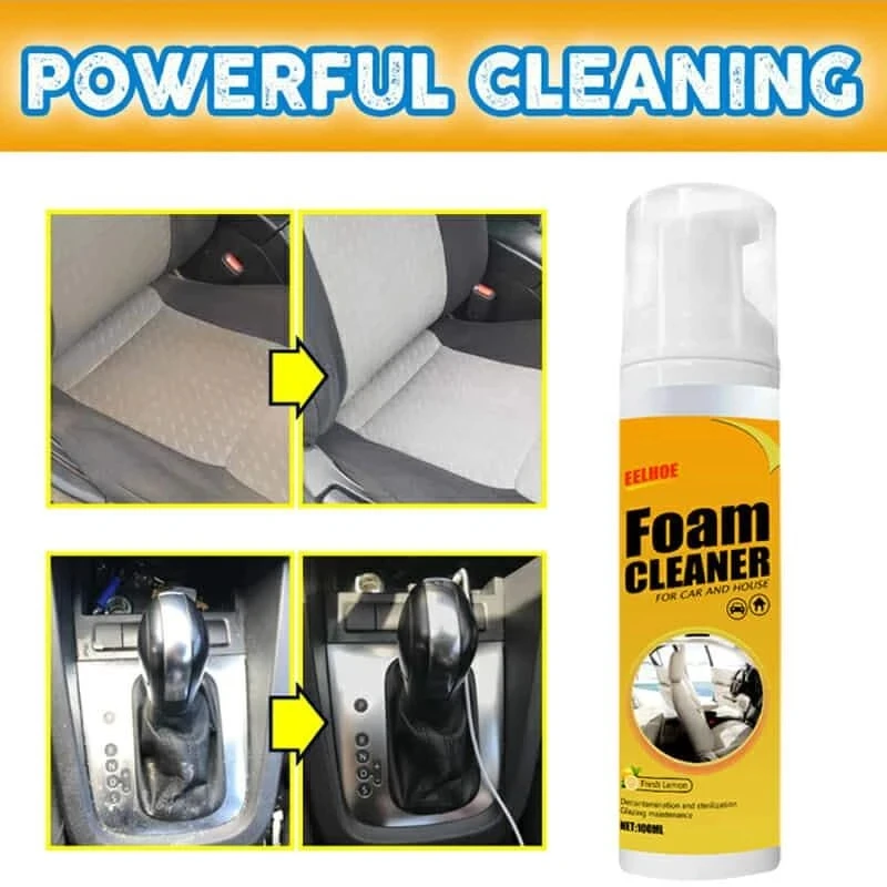 X foam пенный очиститель. Пена для чистки салона автомобиля. Cleaner пенный очиститель Foam-clean 330 ml.