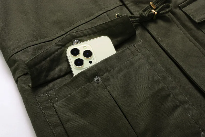 Men's Winter Parka Coat With Detachable Hood For Men_voghion.com