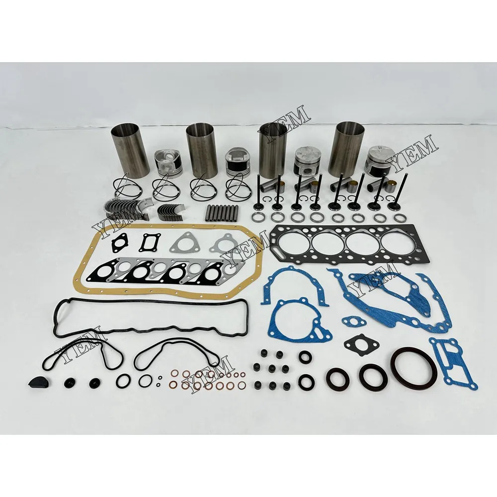 D4BB Cylinder Liner Kit With Full Gasket Kit Engine Bearings Set Valves for Hyundai 2