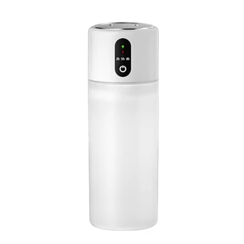 HS18 Dual Spray Mini Humidifier for Car, Car Diffuser with Mood Light,2025 Humidifier with LCD Display