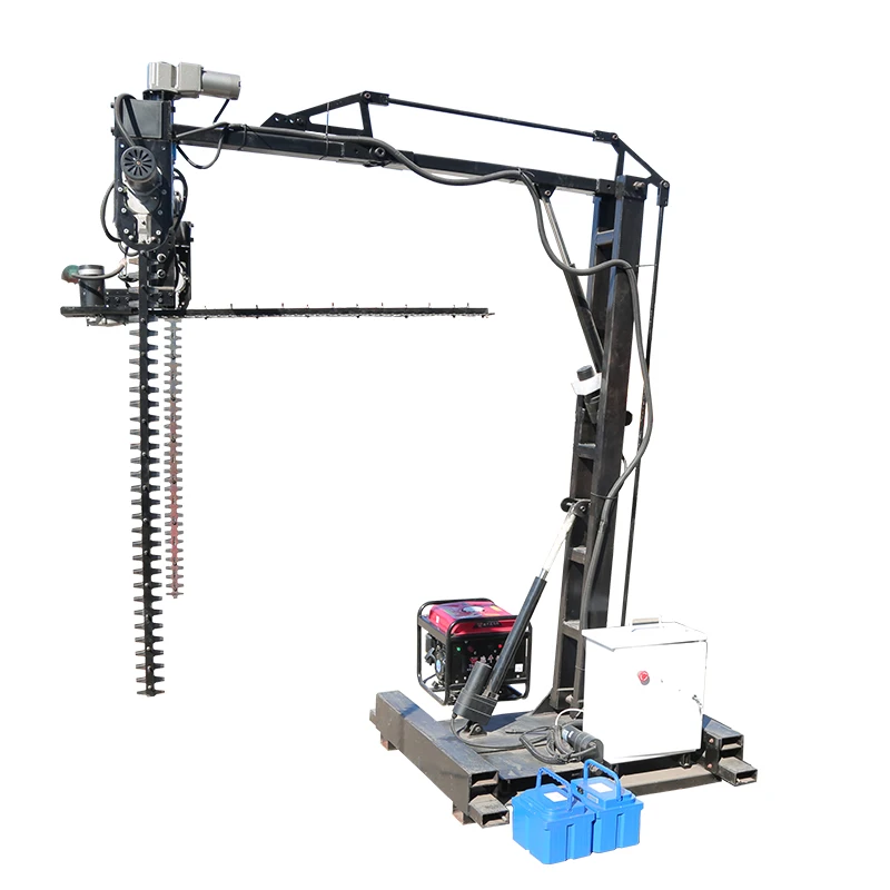 Vehicle-mounted garden pruning machine, split belt pruning machine ...