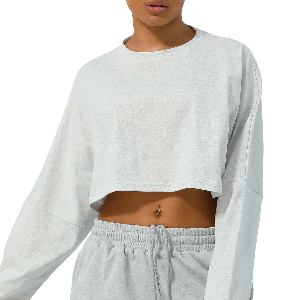 tシャツ MU MULTI BORDER CROPPED LONG SLEEVE CREW NECK PULLOVER レディース tシャツMU MULTI BORDER CROPPED LONG S | JChere日本Yahoo雅虎代購