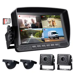 Direct Sales 7 Inch Monitor 1080P Auto Vehicle Reverse 360 Degree Truck Reversing Aid Camera Reverse Camera with Monitor